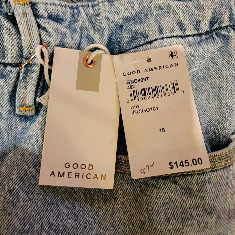 Good American Good Heritage Jeans size 15 NWT